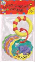 Livro-chocalho do bebê: zoológico
