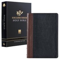 Livro Christian Art Gifts KJV Holy Bible Full Grain Leather