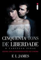 Livro - Cinquenta tons de liberdade - capa filme O capítulo final