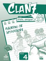 Livro - Clan 7 Con Hola, Amigos! 4 Cuaderno De Actividades