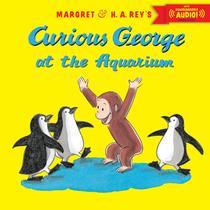Livro Clarion: Curious George no Aquário com Áudio
