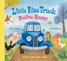 Livro Clarion Little Blue Truck Sentindo-se Feliz: Toque e Sinta