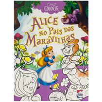 Livro - Clássicos para colorir: Alice no país das maravilhas