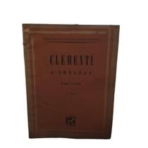 Livro clementi 6 sonatas para piano (estoque antigo) - RICORDI