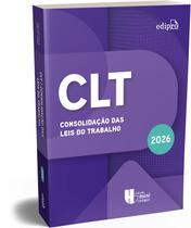 Livro - Clt 2026 - Consolidação das Leis do Trabalho