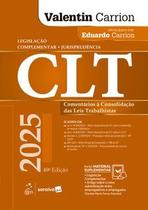 Livro - CLT-Comentários À Consolidação das Leis Trabalhistas - 49ª Edição 2025 Livro - CLT-Comentários À Consolidação das Leis Trabalhistas - 49ª Edição 2025
