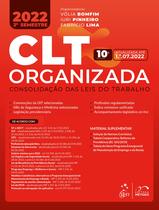 Livro - CLT Organizada - Consolidação das Leis do Trabalho