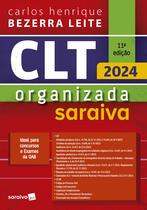 Livro - CLT Organizada Saraiva - 11ª Edição 2024