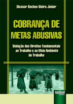 Livro - Cobrança de Metas Abusivas