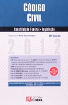 Livro: Código Civil - Constituição Federal, Legislação Autor: Anne Joyce Angher (Novo, Lacrado)