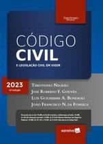 Livro Código Civil e Legislação Civil em Vigor