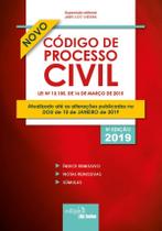 Livro - Código de processo civil 2019 - Mini Livro - Código de processo civil 2019 - Mini