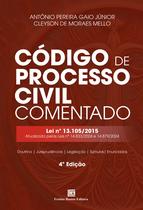 Livro - Código de Processo Civil Comentado 4ª ed