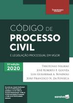 Livro - Código de Processo Civil e Legislação Processual em Vigor - 51ª Edição 2020 Livro - Código de Processo Civil e Legislação Processual em Vigor - 51ª Edição 2020