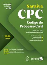 Livro - Código de Processo Civil - Legislação Saraiva de Bolso - 7ª Edição 2026 Livro - Código de Processo Civil - Legislação Saraiva de Bolso - 7ª Edição 2026