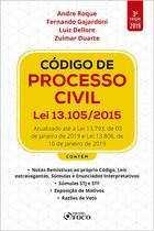 Livro - Código de Processo Civil: Lei 13.105/2015- 3ª edição - 2019