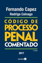 Livro - Código de processo penal comentado - 2ª edição de 2017