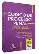 Livro - Código de Processo Penal Livro - Código de Processo Penal