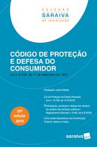 Livro - Código de proteção e defesa do consumidor - 29ª edição de 2019