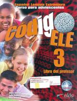 Livro - Codigo ele 3 - libro del profesor incluye cd audio