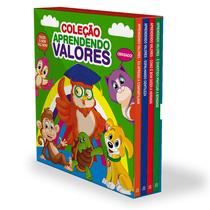 Livro - Coleção Aprendendo Valores - Box com 4 Livrinhos