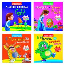 Livro - Coleção Contos de Monstrinhos - Kit com 4 Livros