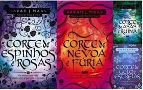 Livro Coleção Corte De Espinhos 4 Liros Sarah J. Maas