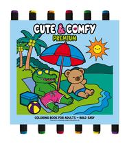 Livro - Coleção Cute & Comfy - Premium Edition - Livro de Colorir Adulto Livro - Coleção Cute & Comfy - Premium Edition - Livro de Colorir Adulto