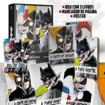 Livro - Coleção DC Comics - Box com 3 Livros + Pôster + Marcadores