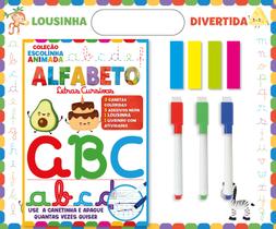 Livro - Coleção Escolinha Animada - Alfabeto