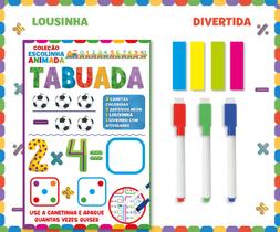Livro - Coleção Escolinha Animada - Tabuada