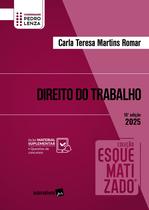 Livro - Coleção Esquematizado - Direito do Trabalho - 10ª Edição 2025