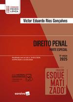 Livro - Coleção Esquematizado - Direito Penal - Parte Especial - 15ª Edição 2025