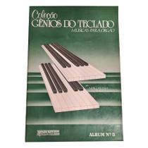 Livro coleção gênios do teclado música para órgão album 05 ( estoque antigo )