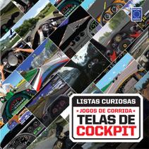 Livro - Coleção Listas Curiosas - Jogos de Corrida: Telas de Cockpit