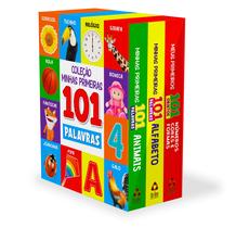 Livro - Coleção Minhas Primeiras 101 Palavras - Box com 3 Livrinhos Livro - Coleção Minhas Primeiras 101 Palavras - Box com 3 Livrinhos