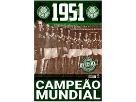 Livro Coleção Oficial Histórica Palmeiras Edição 02 Campeão Mundial de 1951