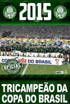 Livro Coleção Oficial Histórica Palmeiras Edição 20 Pôster Copa do Brasil 2015