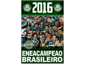 Livro Coleção Oficial Histórica Palmeiras Edição 21 Pôster Brasileiro 2016