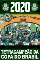 Livro Coleção Oficial Histórica Palmeiras Edição 24 Pôster Copa do Brasil 2020