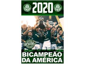 Livro Coleção Oficial Histórica Palmeiras Edição 25 Pôster Libertadores 2020