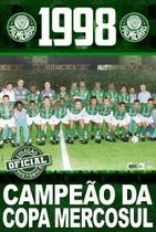 Livro Coleção Oficial Histórica Palmeiras Pôster Mercosul 1998