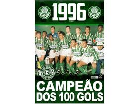 Livro Coleção Oficial Histórica Palmeiras Pôster Paulista 1996