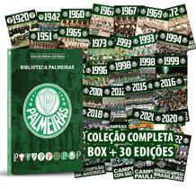 Livro Coleção Oficial Histórico Palmeiras Box Completo com 30 Pôsteres Livro Coleção Oficial Histórico Palmeiras Box Completo com 30 Pôsteres