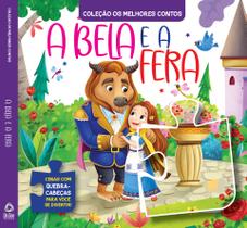 Livro - Coleção Os Melhores Contos - A Bela e a Fera | Livro Quebra-Cabeça Livro - Coleção Os Melhores Contos - A Bela e a Fera | Livro Quebra-Cabeça