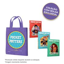 Livro - Coleção Pocket Potters (3 livros com sacola)