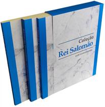 Livro COLEÇÃO REI SALOMÃO com luva Livro COLEÇÃO REI SALOMÃO com luva