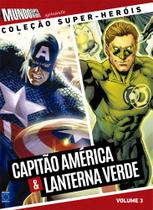 Livro - Coleção Super-Heróis Volume 3: Capitão América e Lanterna Verde Livro - Coleção Super-Heróis Volume 3: Capitão América e Lanterna Verde