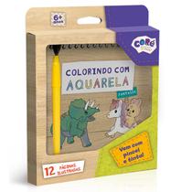 Livro Colorindo c/ Aquarela: Fantasia -Toyster Livro Colorindo c/ Aquarela: Fantasia -Toyster