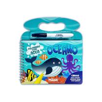 Livro - Colorindo Com Água Oceano